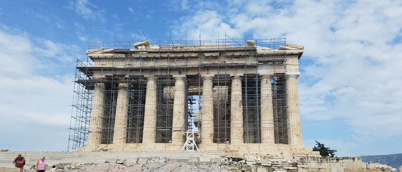 Parthenon in Athens, Greece May 2018